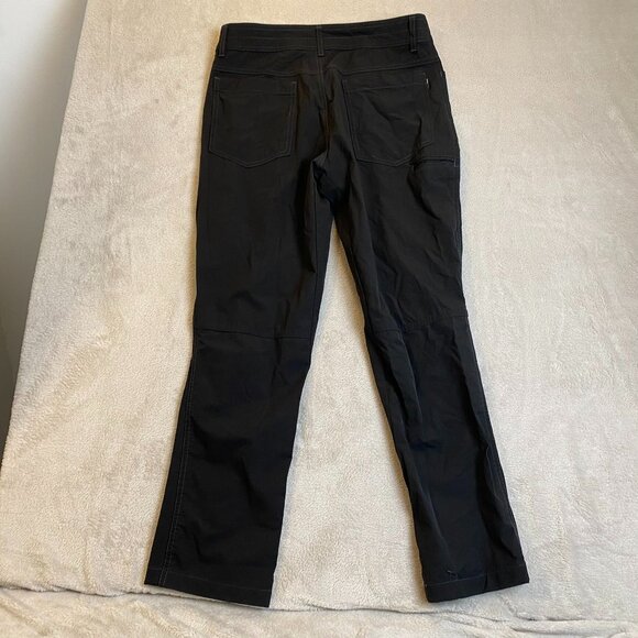 Swiss Tech Mens Cargo Pants 32x30  Black Soot Stretch Nylon Spandex Mix - Picture 2 of 12